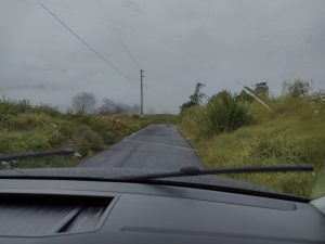 mountain road in Panama
